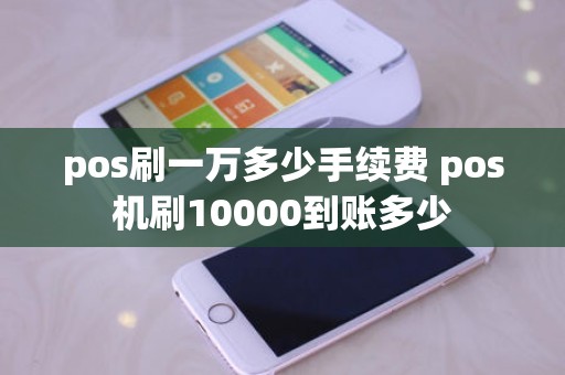 pos刷一万多少手续费 pos机刷10000到账多少