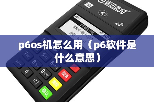 p6os机怎么用（p6软件是什么意思）