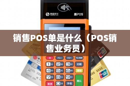 销售POS单是什么（POS销售业务员）
