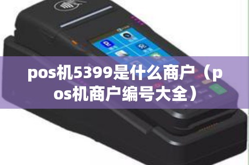 pos机5399是什么商户（pos机商户编号大全）