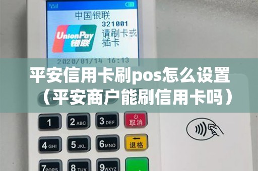 平安信用卡刷pos怎么设置（平安商户能刷信用卡吗）