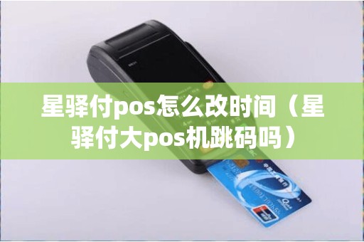 星驿付pos怎么改时间（星驿付大pos机跳码吗）