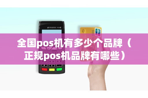 全国pos机有多少个品牌（正规pos机品牌有哪些）