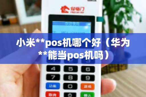 小米**pos机哪个好（华为**能当pos机吗）
