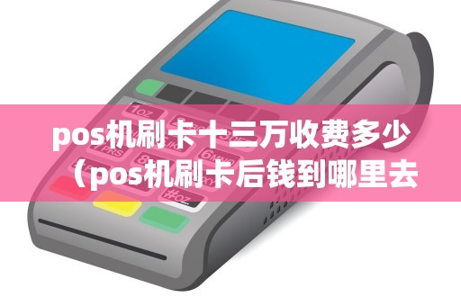 pos机刷卡十三万收费多少（pos机刷卡后钱到哪里去了）