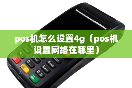 pos机怎么设置4g（pos机设置网络在哪里）