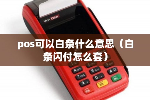 pos可以白条什么意思（白条闪付怎么套）