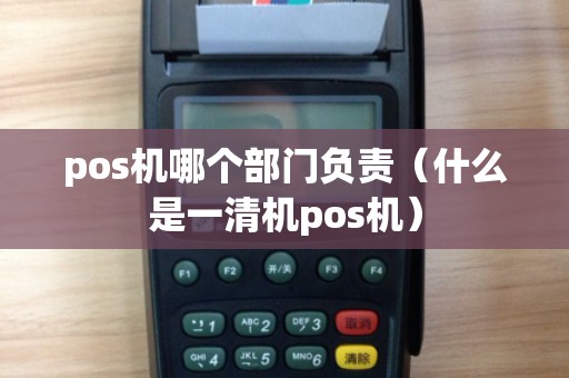 pos机哪个部门负责（什么是一清机pos机）