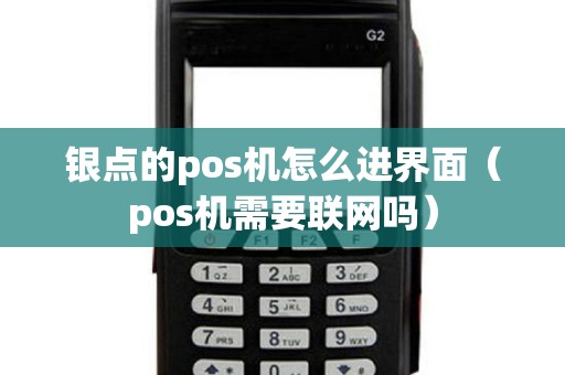 银点的pos机怎么进界面（pos机需要联网吗）