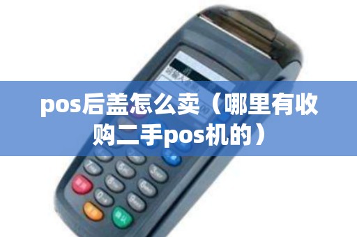 pos后盖怎么卖（哪里有收购二手pos机的）