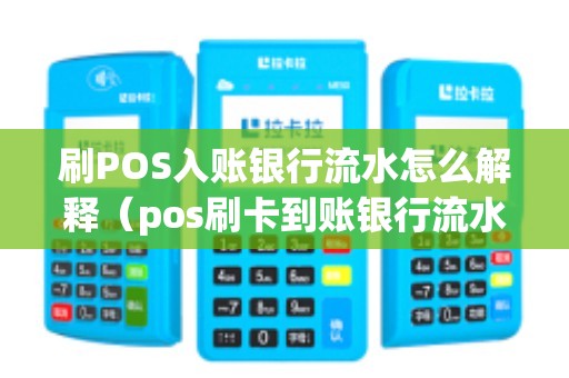 刷POS入账银行流水怎么解释（pos刷卡到账银行流水会显示吗）
