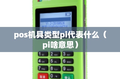 pos机具类型pi代表什么（pi啥意思）