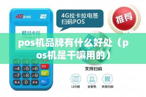 pos机品牌有什么好处（pos机是干嘛用的）
