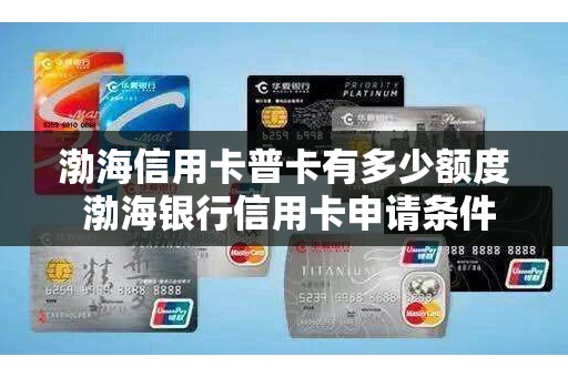 渤海信用卡普卡有多少额度 渤海银行信用卡申请条件
