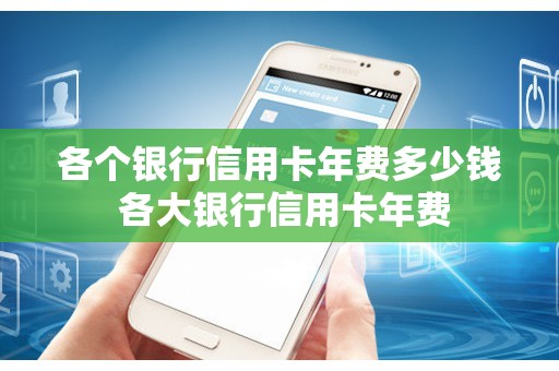 各个银行信用卡年费多少钱 各大银行信用卡年费
