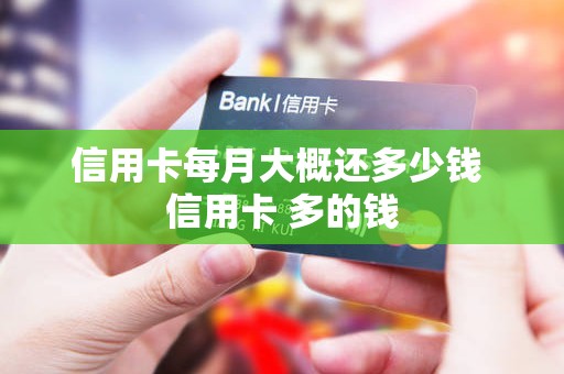 信用卡每月大概还多少钱 信用卡 多的钱