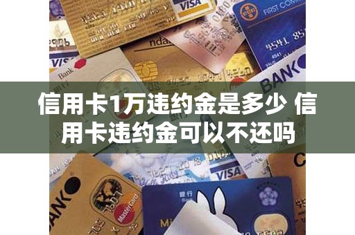 信用卡1万违约金是多少 信用卡违约金可以不还吗