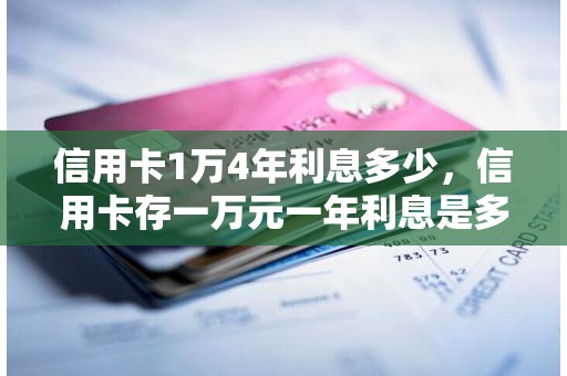 信用卡1万4年利息多少，信用卡存一万元一年利息是多少