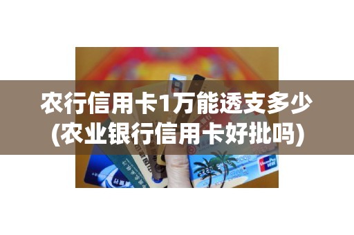 农行信用卡1万能透支多少(农业银行信用卡好批吗)