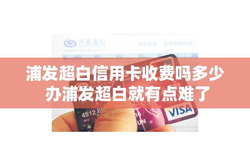 浦发超白信用卡收费吗多少 办浦发超白就有点难了