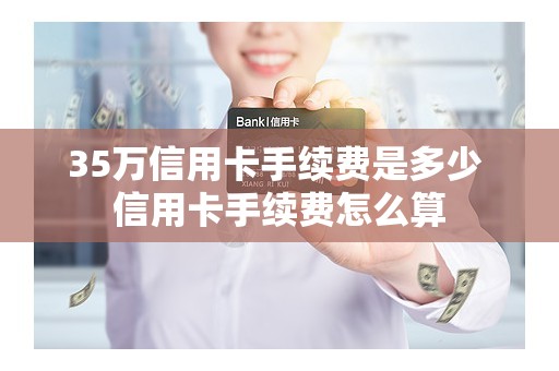 35万信用卡手续费是多少 信用卡手续费怎么算