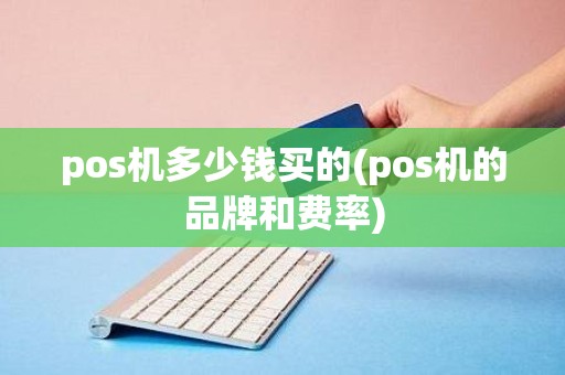 pos机多少钱买的(pos机的品牌和费率)