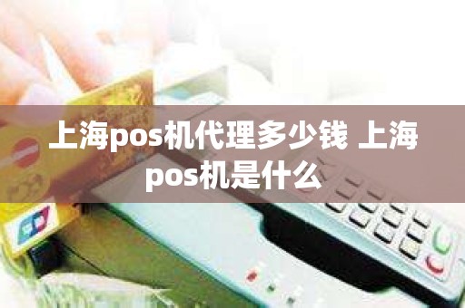 上海pos机代理多少钱 上海pos机是什么