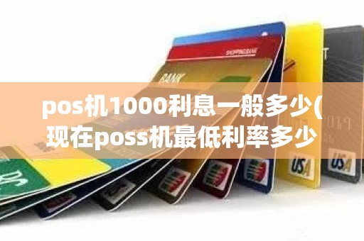 pos机1000利息一般多少(现在poss机最低利率多少)