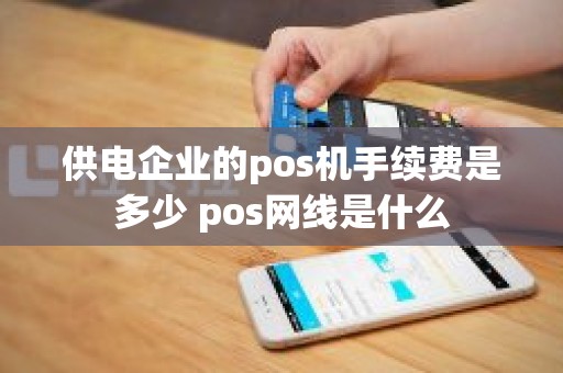 供电企业的pos机手续费是多少 pos网线是什么
