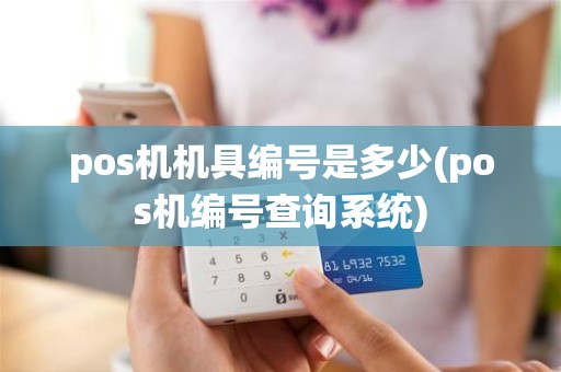 pos机机具编号是多少(pos机编号查询系统)