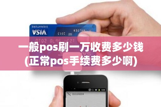 一般pos刷一万收费多少钱(正常pos手续费多少啊)