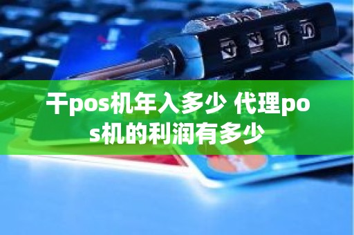干pos机年入多少 代理pos机的利润有多少