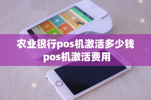 农业银行pos机激活多少钱 pos机激活费用
