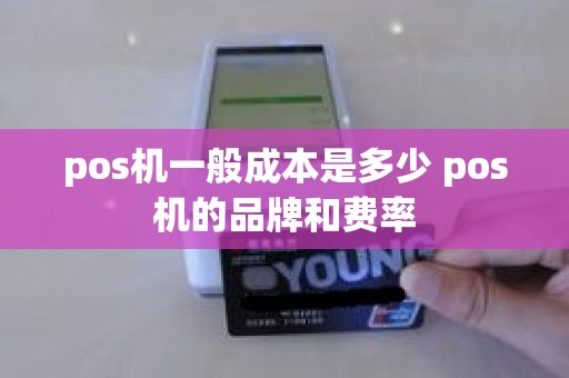 pos机一般成本是多少 pos机的品牌和费率