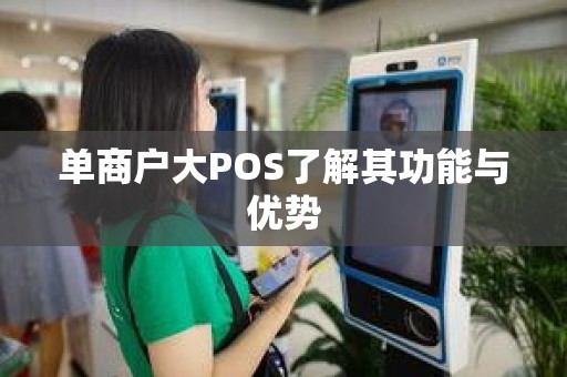 单商户大POS了解其功能与优势