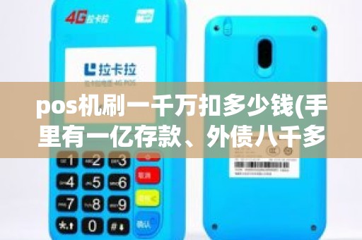 pos机刷一千万扣多少钱(手里有一亿存款、外债八千多万、可以投资什么把外债最快还清)