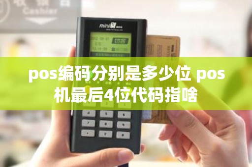 pos编码分别是多少位 pos机最后4位代码指啥