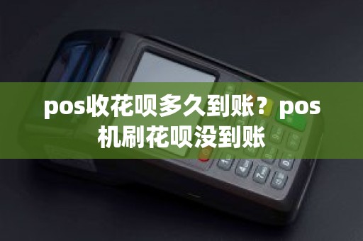 pos收花呗多久到账？pos机刷花呗没到账