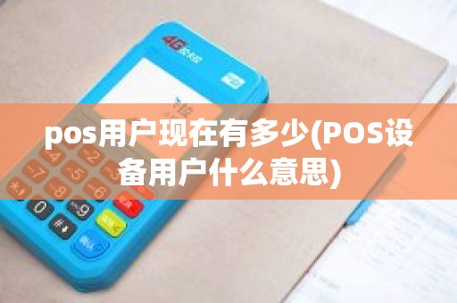 pos用户现在有多少(POS设备用户什么意思)