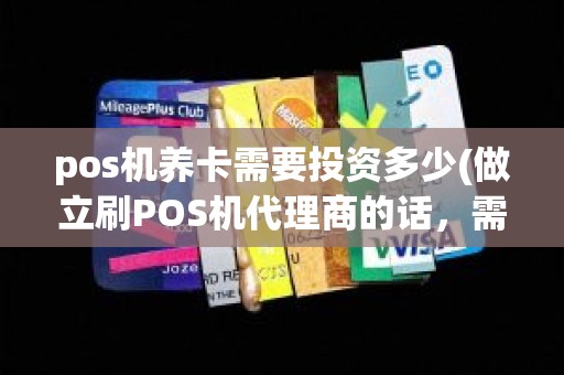 pos机养卡需要投资多少(做立刷POS机代理商的话，需要多少投资)