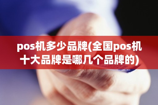 pos机多少品牌(全国pos机十大品牌是哪几个品牌的)