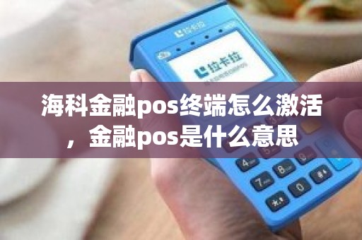 海科金融pos终端怎么激活,金融pos是什么意思 海科金融pos终端怎么激活,金融pos是什么意思