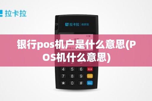 银行pos机户是什么意思(POS机什么意思)