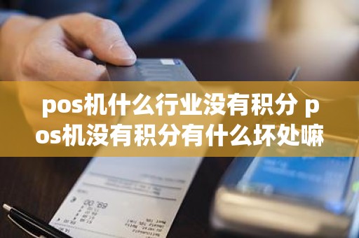 pos机什么行业没有积分 pos机没有积分有什么坏处嘛