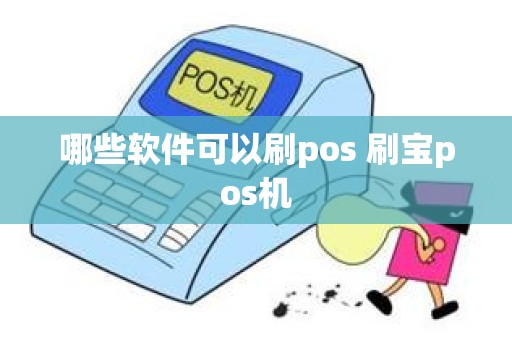 哪些软件可以刷pos 刷宝pos机