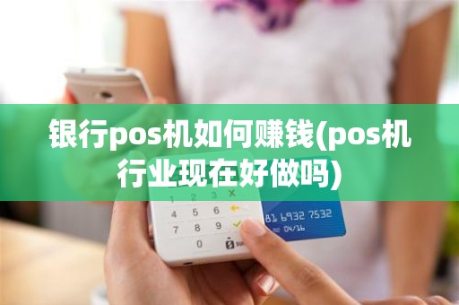 银行pos机如何赚钱(pos机行业现在好做吗)