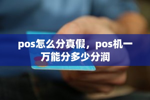 pos怎么分真假，pos机一万能分多少分润