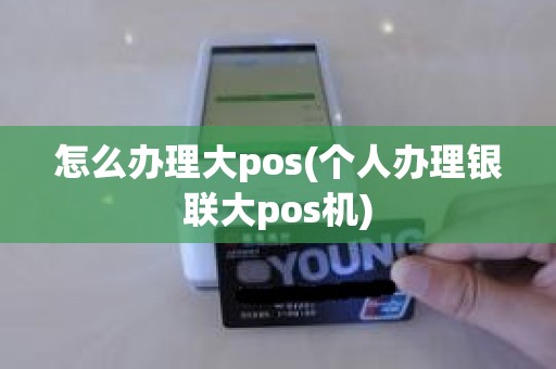 怎么办理大pos(个人办理银联大pos机) 怎么办理大pos(个人办理银联大pos机)