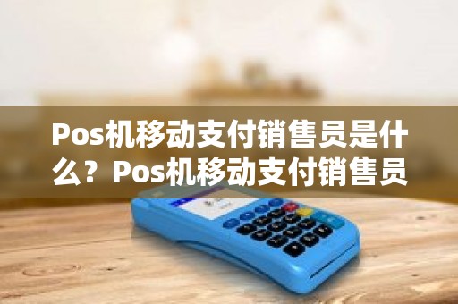 Pos机移动支付销售员是什么？Pos机移动支付销售员是什么