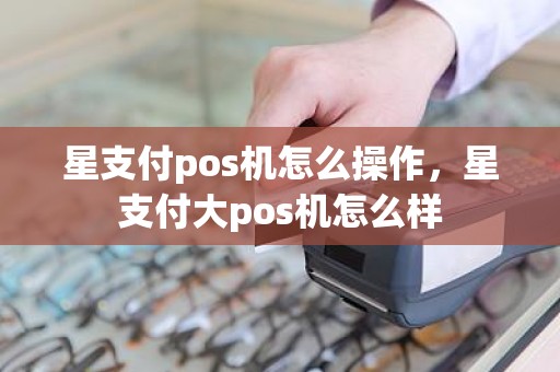 星支付pos机怎么操作，星支付大pos机怎么样